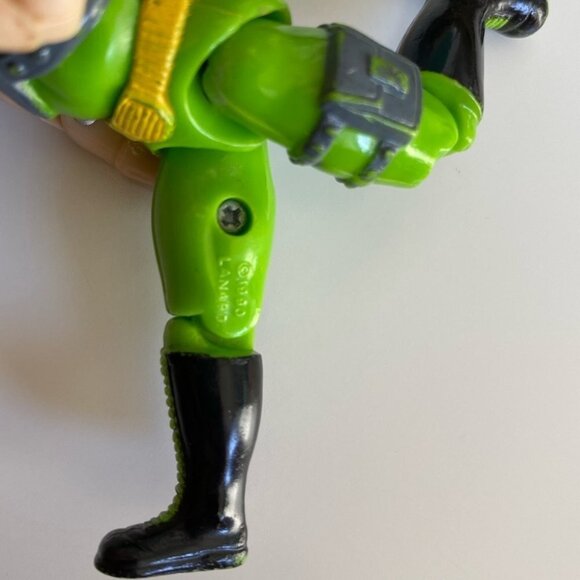 Lanard CORPS THE GASMAN ACTION FIGURE 1990s Vintage with Backpack Broken Thumb - Picture 3 of 8